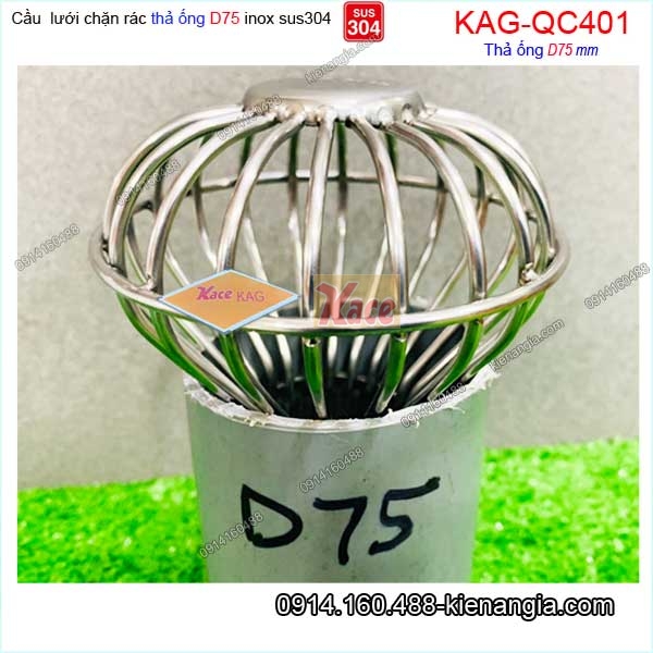 KAG-QC401-Qua-Cau-chan-rac-mai-tole-inox-304-D75-KAG-QC401-24