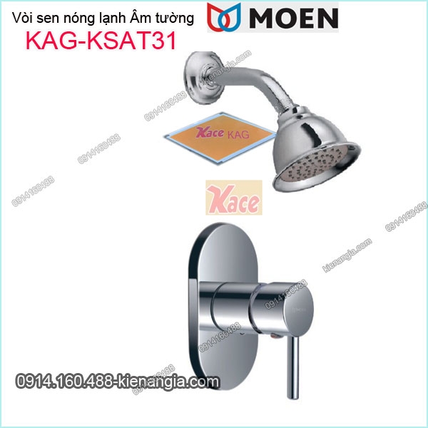 Vòi sen âm tường Moen cao cấp KAG-KSAT31