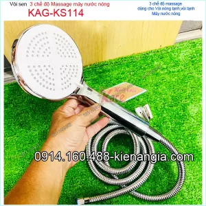 Tay sen massage 3 chế độ máy nước nóng KAG-KS114