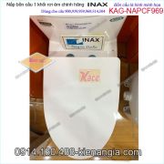Nắp rơi êm bồn cầu INAX 1 khối chính hãng KAG-CF969