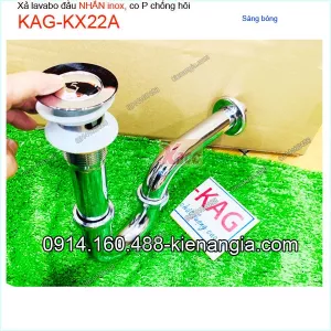 Xả chậu lavabo inox bóng KAG-KX22A