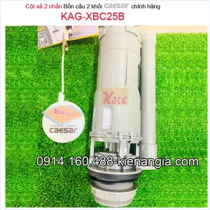 Cột xả 2 nhấn bồn cầu Caesar chính hãng KAG-XBC25B