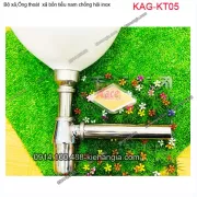 Ống thải tiểu nam,xi phông,ống xả tiểu nam inox KAG-KTB05