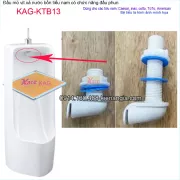 Mỏ vịt tiểu nam có đầu phun Caesar KAG-KTB13  đầu phun tia xả tiểu  Inax, Totot, Caesar
