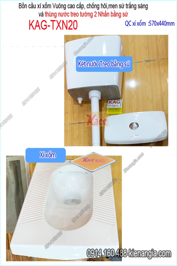 KAG-TXN20-ban-cau-xi-xom-vuong-ket-nuoc-treo-2-nhan-bang-su-KAG-TXN20-3