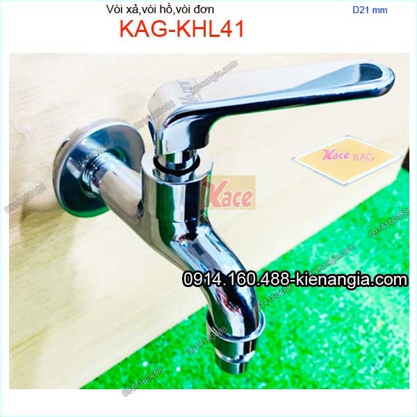 Vòi xả nước có đầu gắn ống KAG-KHL41 vòi lạnh gắn tường Vani