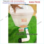 Thùng nước treo 2 nhấn bằng sứ KAG-TN16