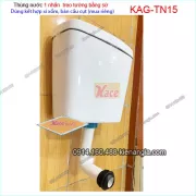 Két nước treo tường 1 nhấn bằng sứ KAG-TN15