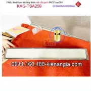 Thoát sàn dài ống lệch mặt cắt gạch 80x600mm D496090 KAG-TSA259