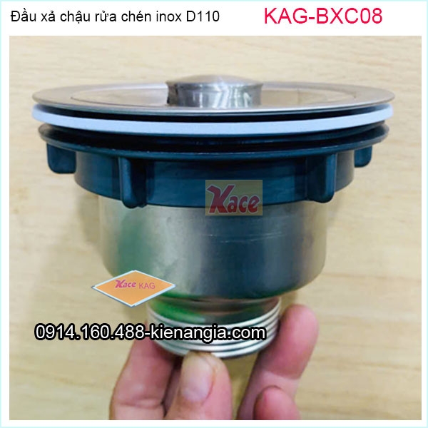 Đầu xả Inox chậu rửa chén KAG-BXC08