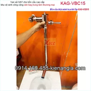 Van xả gạt bồn cầu công cộng KAG-VBC15