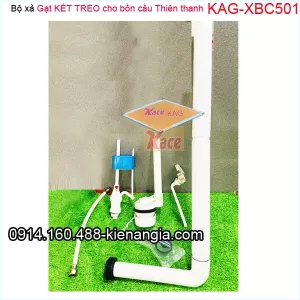 Xả gạt két nước treo bồn cầu Thiên Thanh KAG-XBC501
