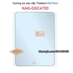 Gương soi Thailand cao cấp 50x70cm KAG-GSC4700