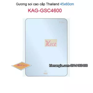 Gương soi Thailand cao cấp 45x60cm KAG-GSC4600