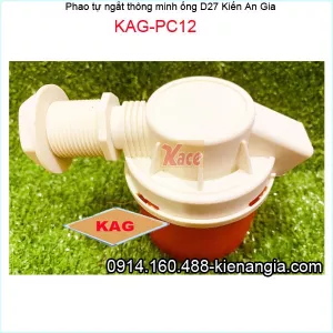 Van phao cơ thông minh bồn nước D27-KAG-PC12