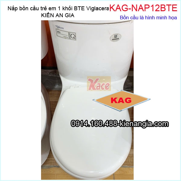 Nắp bồn cầu trẻ em BTE Viglacera chính hãng