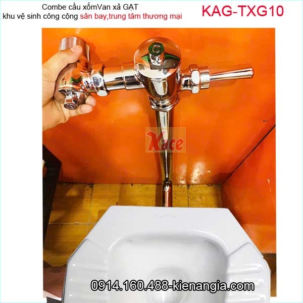 Com bo cầu xí xổm gạt công cộng KAG-TXG10
