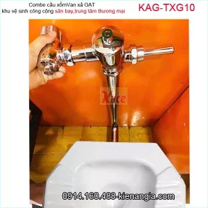 Com bo cầu xí xổm gạt công cộng KAG-TXG10