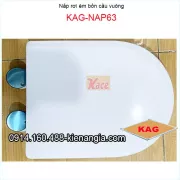 Nắp rơi êm bồn cầu vuông KAG-NAP63