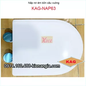 Nắp rơi êm bồn cầu vuông KAG-NAP63