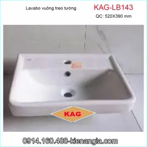 Lavabo vuông treo tường KAG-LB143