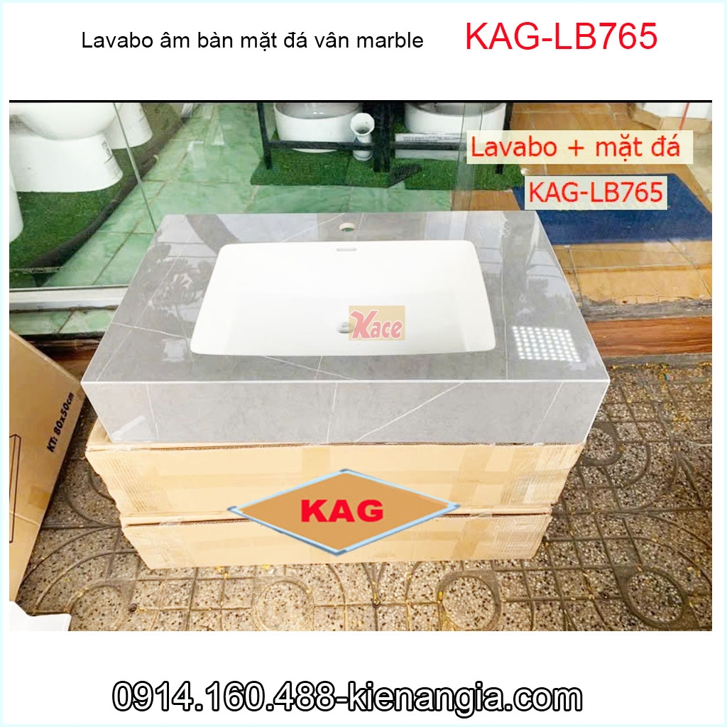 Lavabo âm bàn đá  KAG-LB765