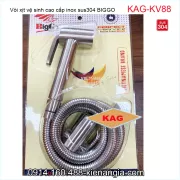 Vòi xịt vệ sinh inox sus304 cao cấp BIGGO KAG-KV88