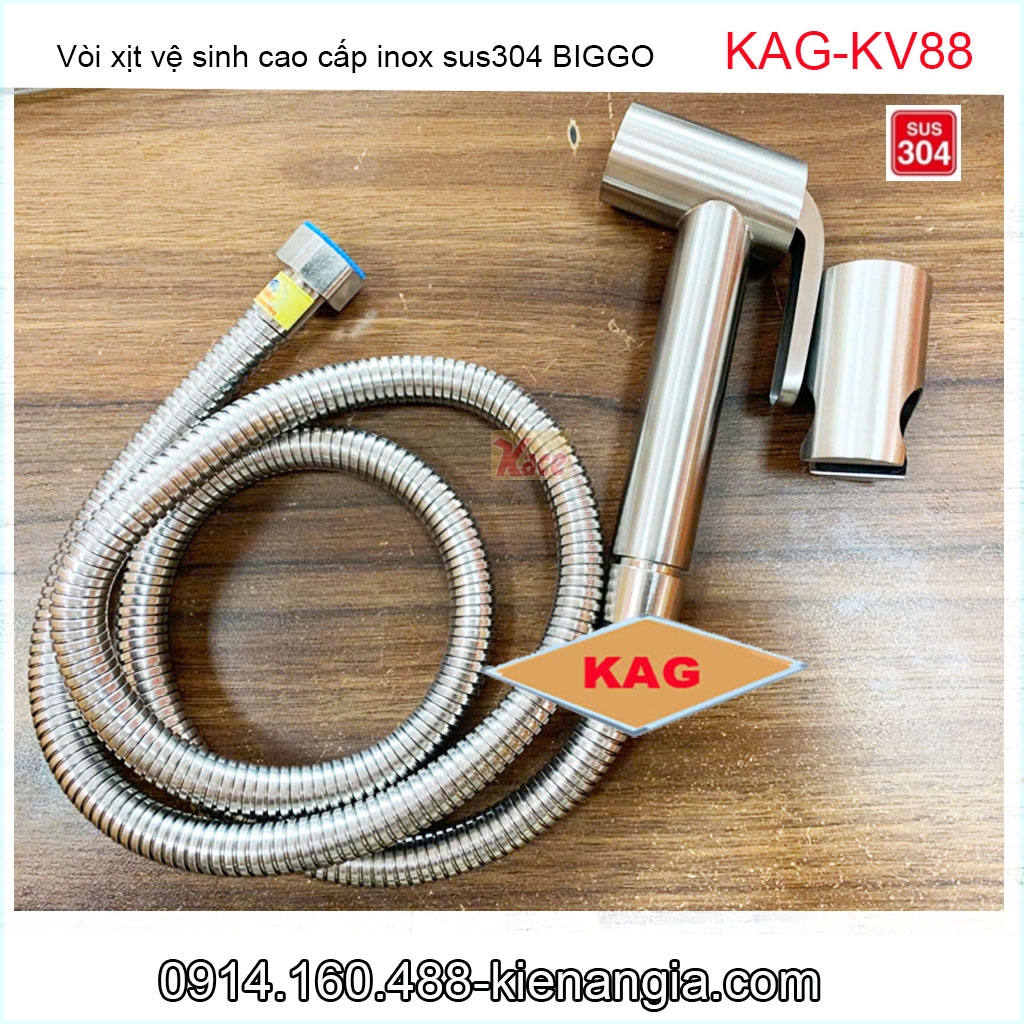 KAG-KV88-Vòi xịt vệ sinh inox sus304 BIGGO-KAG-KV88-3