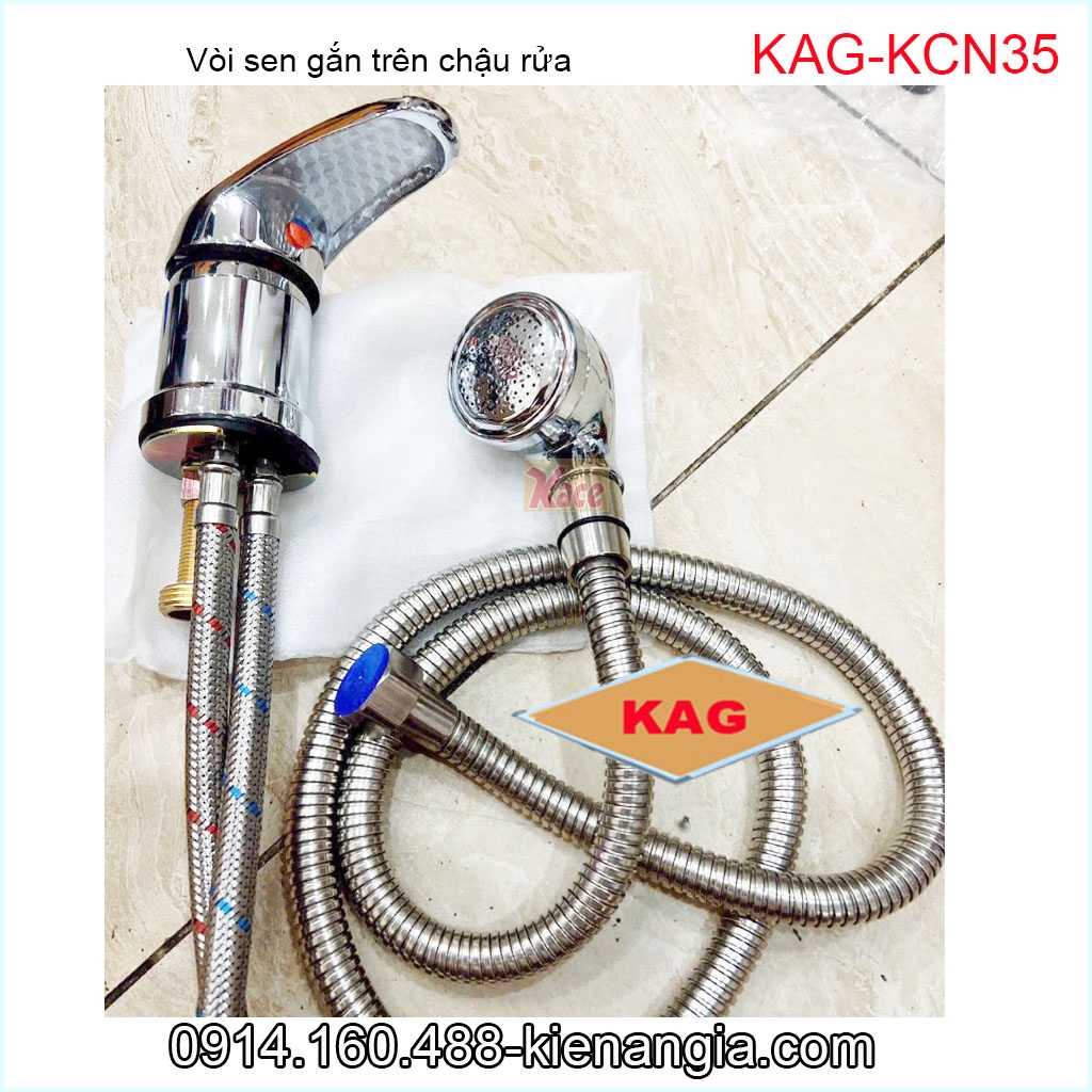 KAG-KCN35-Vòi sen gắn trên chậu rửa KAG-KCN35