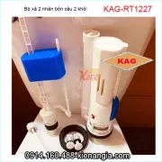 Bộ xả 2 nhấn phổ thông bồn cầu 2 khối KAG-RT1227