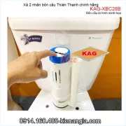 Xả 2 NHẤN bồn cầu Thiên Thanh chính hãng KAG-XBC28B