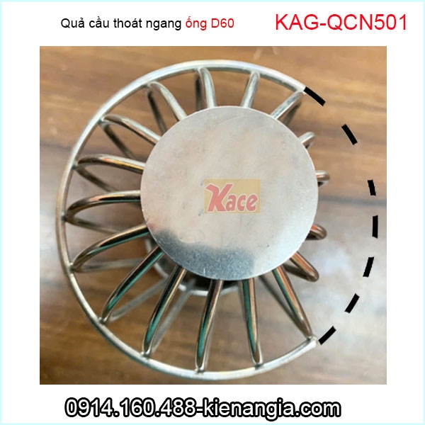 Cầu lưới chắn rác thát ngang ống D114 KAG-QCN504