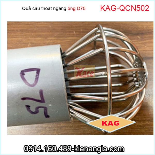 KAG-QCN502-Qua-cau-luoi-thoat-ngang-inox SUS304 -ong -D75-KAG-QCN502-2 copy