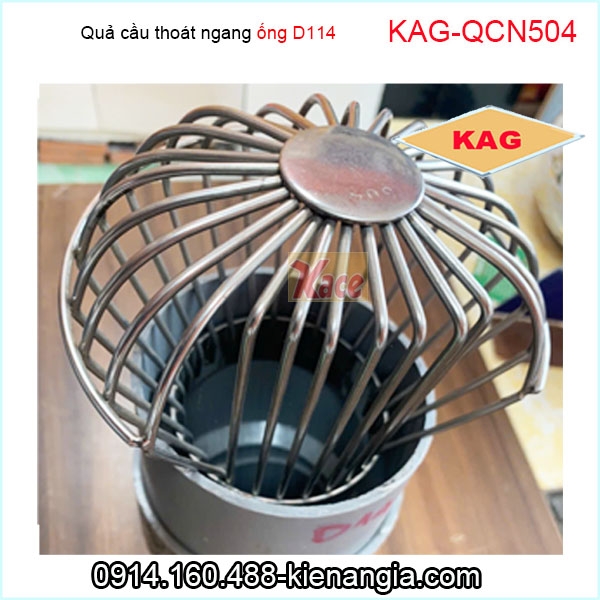 KAG-QCN504-Qua-cau-luoi-thoat-ngang-inox SUS304 -ong -D114-KAG-QCN504 copy
