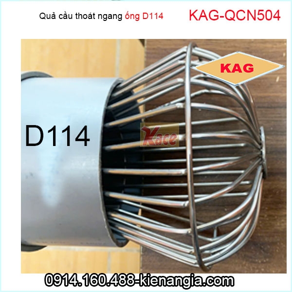 KAG-QCN504-Qua-cau-luoi-thoat-ngang-inox SUS304 -ong -D114-KAG-QCN504-1 copy
