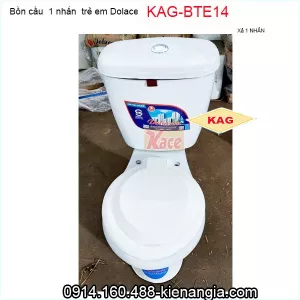 Bồn cầu trẻ em 1 nhấn Dolacera KAG-BTE14