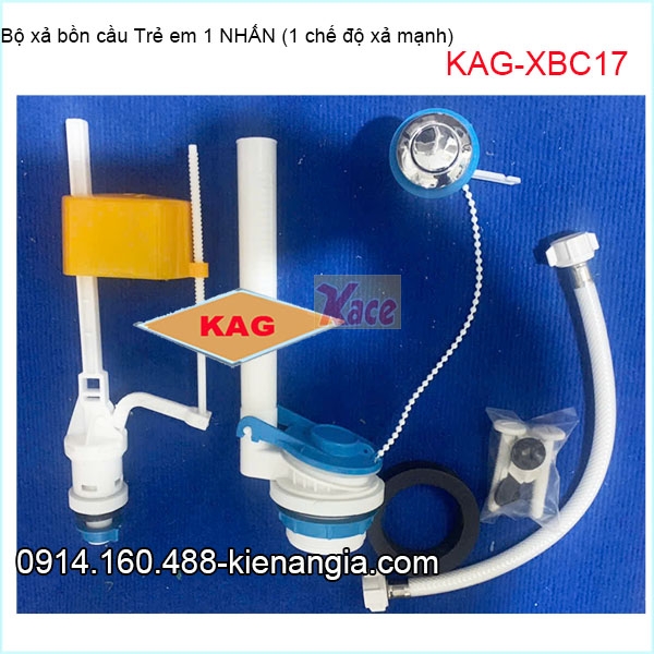 Bộ xả bồn cầu trẻ em  1 NHẤN