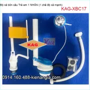 Bộ xả bồn cầu trẻ em  1 NHẤN
