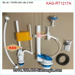 Bộ xả 1 NHẤN bồn cầu phổ thông KAG-RT1217A