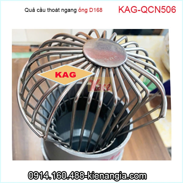 Quả cầu lưới thoát ngang ống D168 KAG-QCN506