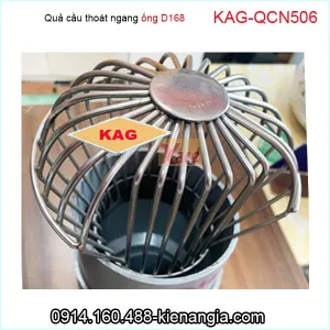 Quả cầu lưới thoát ngang ống D168 KAG-QCN506