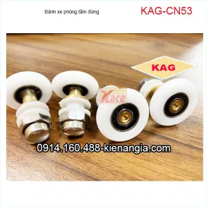 Bánh xe đơn D27mm phòng tắm kính đứng KAG-CN53 Bộ 4 cái