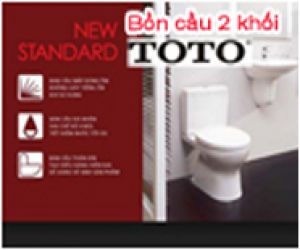 BỒN CẦU BỆT 2 KHỐI TOTO