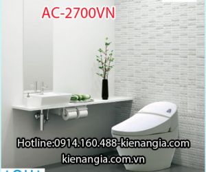 BỒN CẦU 1 KHỐI INAX CÔNG NGHỆ AQUA CERAMIC
