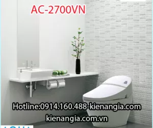BỒN CẦU 1 KHỐI INAX CÔNG NGHỆ AQUA CERAMIC