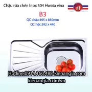 CHẬU RỬA CHÉN CHO BẾP NHỎ GIÁ RẺ
