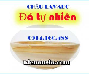 CHẬU LAVABO BẰNG ĐÁ TỰ NHIÊN