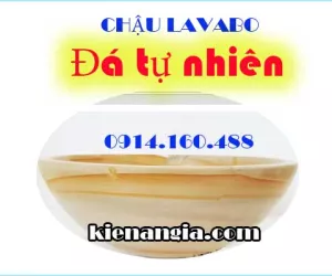 CHẬU LAVABO BẰNG ĐÁ TỰ NHIÊN