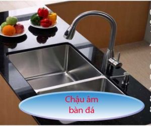 CHẬU RỬA CHÉN ÂM BÀN ĐÁ