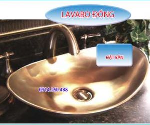 LAVABO BẰNG ĐỒNG THAU GIẢ CỔ NỔI ĐẶT BÀN